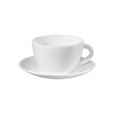 ASA A Table Weiß Kaffeetasse mit Untertasse 0,20 L