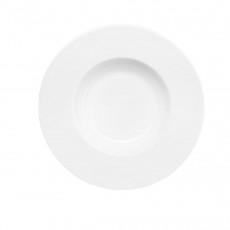 ASA A Table Weiß Suppenteller mit Fahne d: 25 cm / 0,25 L