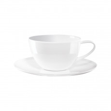 ASA A Table Weiß Café-au-lait Tasse mit Untertasse 0,35 L / h: 7,3 cm