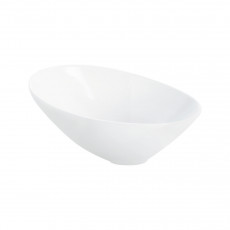 ASA A Table Weiß Schale asymmetrisch 22,5x16,5 cm / 0,70 L
