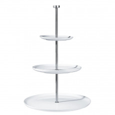 ASA A Table Weiß Etagere dreistufig d: 30 cm / h: 49 cm