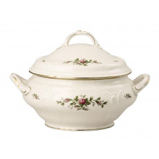 Rosenthal Sanssouci Elfenbein Moosrose neu Terrine 3,90 L