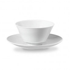 KPM Urania Weiß Sauciere