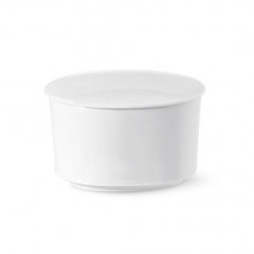 KPM Urania Weiß Zuckerdose oval
