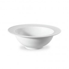 KPM Urania Weiß Salatschale kl. Fahne 24 cm