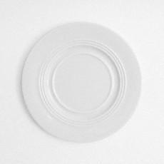 Friesland Jeverland Weiß Untertasse 3 mit Spiegel 14 cm
