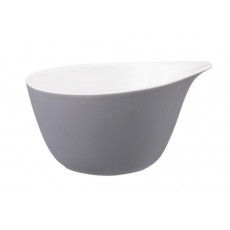 Seltmann Weiden Life Fashion - Elegant Grey Müslischale mit Griff 0,60 L