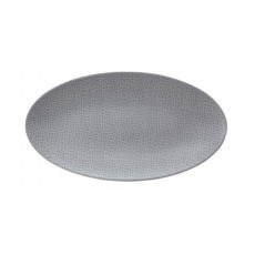 Seltmann Weiden Life Fashion - Elegant Grey Servierplatte oval 33x18 cm