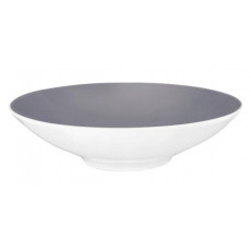 Seltmann Weiden Life Fashion - Elegant Grey Pastateller / Suppenteller 23 cm