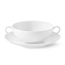 KPM Urbino Weiß Suppen Obertasse 0,23 L