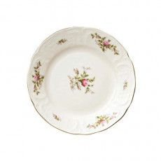 Rosenthal Sanssouci Elfenbein Moosrose neu Brotteller 17 cm