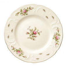 Rosenthal Sanssouci Elfenbein Moosrose neu Speiseteller 26 cm