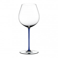 Riedel Fatto a Mano - dunkelblau Old World Pinot Noir Glas 705 ccm / h: 25 cm