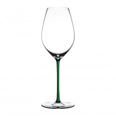 Riedel Fatto a Mano - grün Champagnerglas Weinglas 445 ccm / h: 25 cm