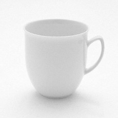 Friesland Venice Weiß Becher m. Henkel 0,25 L