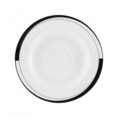 Friesland La Belle Black & White Kaffee-Untertasse 15,5 cm