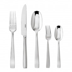 Sambonet Flat - Edelstahl 18/10 Besteckset 30-tlg. Vollheft / Monoblock