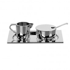 Robbe & Berking Alta 925 Sterling Silber Zuckerdose mit Deckel d: 8,1 cm / h: 4,2 cm