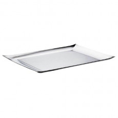 Sambonet Linea Q Edelstahl 18/10 Tablett 43x28 cm