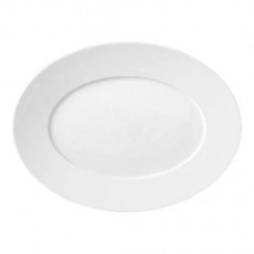 Fürstenberg Carlo Weiß Platte oval 36 cm