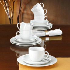 Seltmann Weiden Rondo / Liane Weiß Kaffee-Set 18-tlg.