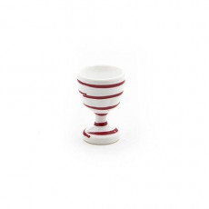 Gmundner Keramik Rotgeflammt Eierbecher glatt d: 4,9 cm / h: 7,5 cm