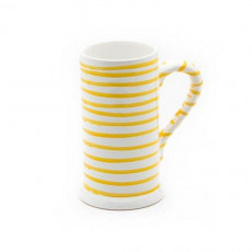 Gmundner Keramik Gelbgeflammt Bierkrug Form-A 0,5 L / h: 17 cm