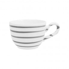 Gmundner Keramik Graugeflammt Kaffee-Obertasse glatt 0,19 L / h: 6,6 cm