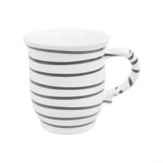Gmundner Keramik Graugeflammt Schokotasse / Schokobecher 0,3 L / h: 9,9 cm