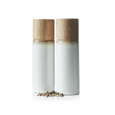 Bitz Gastro cream Salzmühle & Pfeffermühle Set 2-tlg. d: 5 cm / h: 16,7 cm