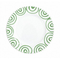 Gmundner Keramik Grüngeflammt Speiseteller Gourmet d: 27 cm / h: 2 cm
