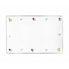 Gmundner Keramik Streublumen Platte rechteckig 30 x 20 cm