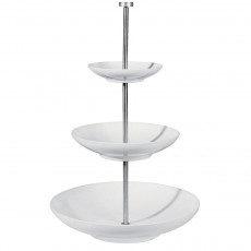 ASA Baking Etagere tief dreistufig d: 30 cm / h: 47 cm