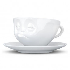 TV Tassen Kaffeetasse weiß verpennt 0,20 L