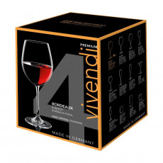 Nachtmann Vivendi Premium - Lead Crystal Bordeaux Pokal Glas Set 4-tlg. 0,76 L