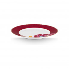 Pip Studio Blooming Tales Dark Red Frühstücksteller 21 cm