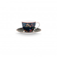 Pip Studio Berry Blues Espresso-Set 4-tlg. im GK 0,12 L