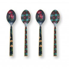 Pip Studio Berry Blues Teelöffel Emailliert Set 4-tlg.
