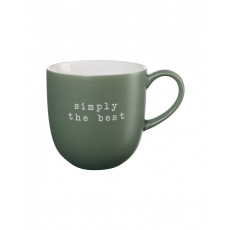 ASA Hey! Becher mit Henkel - Simply the best 0,35 L