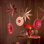 Pip Studio Weihnachtsstern Papier Bustani rot 60 cm