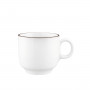 Seltmann Weiden Sento Pure Lines Chocolate Brown Cappuccino-Obertasse mit Henkel 0,30 L