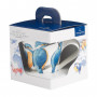 Villeroy & Boch New Wave Caffè Animals of the World - Eisvogel Becher mit Henkel in Geschenkverpackung 0,24 L