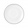 Seltmann Weiden Lido Black Line Kombiuntertasse 14,5 cm