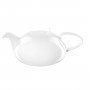 ASA A Table Weiß Teekanne mit Edelstahlsieb 1,60 L / h: 11 cm