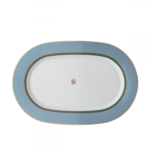Swarovski x Rosenthal SIGNUM Azure Platte 34 cm