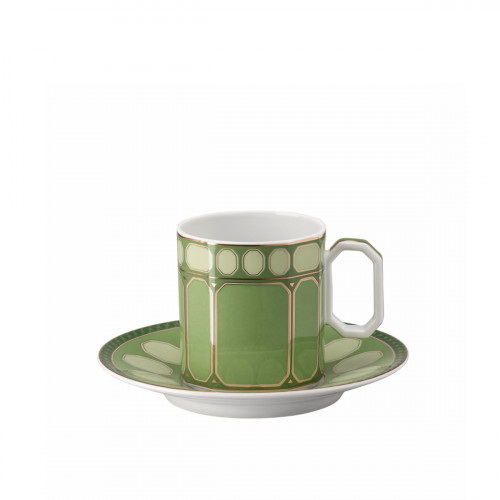 Swarovski x Rosenthal SIGNUM Fern Kávés csésze 2 részes 0,18 L