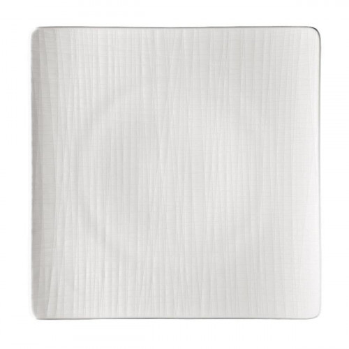 Rosenthal Mesh Weiß Négyzetes lapos tányér 31 cm