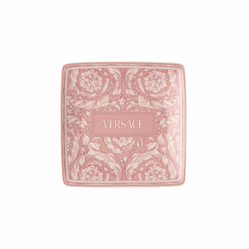 Rosenthal meets Versace Barocco Rose Négyzet alakú lapos tálka 12 cm