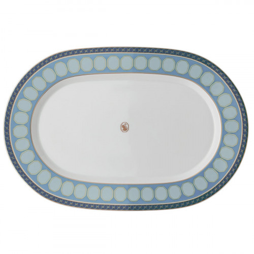 Swarovski x Rosenthal SIGNUM Azure Tál 40 cm