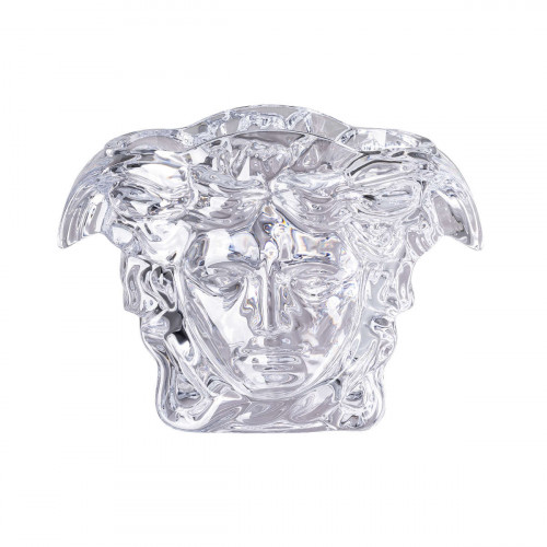 Rosenthal meets Versace Medusa Grande Átlátszó üveg váza h: 19 cm